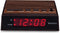 Westclox Retro Wood Style Easy To Read Super Bright Small Night Table Ascending Alarm Clock 22690....