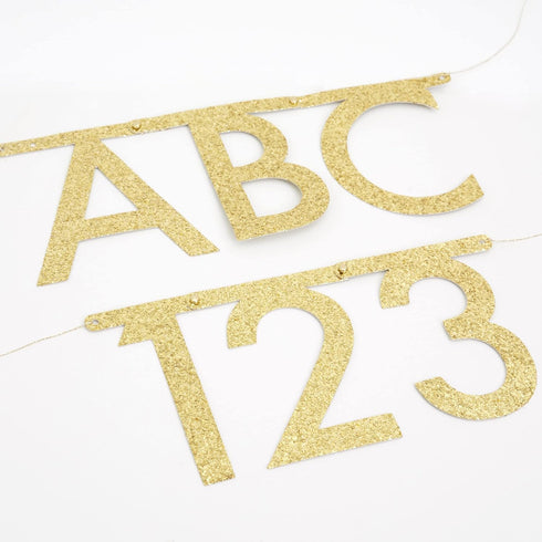 Meri Meri Personalizable Party Banner Kit, 12' Party Garland, Create Your Own Party Message...