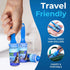PetLovers Mini Lint Rollers for Travel 4 Pack - Small Sized Lint Removers for Easy Portability, Great for Pet Hair and Debri Pickup...