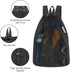 WANDF Swim Bag Mesh Drawstring Backpack Beach Backpack for Swimming, Gym, and Workout Gear...
