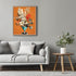 Posterizer 1 pcs-vintage cosy flower collage-Abstract & Modern Art-Floral & Botanical Art-Gift for Art Lovers- UNFRAMED Wall Art...