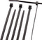 THE CIMPLE CO 14 Inch Black Nylon Zip Ties (Wire, Cable Ties) - Strong - Indoor and Outdoor Rated - No Tools Needed - 100 Pack...