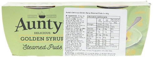 Auntys Golden Syrup Pudding...