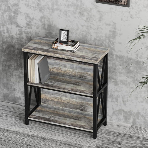 Gray Shiplap Wood Wallpaper Peel and Stick Rustic Grey Wood Plank Contact Paper for Countertops Cabinets Waterproof Removable Vinyl Wood Panel Wal...