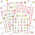 Shappy 35 Pieces Tea Party Bingo Game 24 Players Floral Tea Party Bingo Cards Garden Tea Party Games for Kids Family School Classroom Activities B...