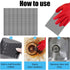 2024 New Upgrade Toilet Cleaning Screens Toilet Cleaner Hard Water 5.5 x 4 Inch Flexible Scrubbing Pads Remove Calcium Deposits Carbon Rust for To...