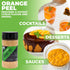 FreshJax Organic Orange Peel Powder – 4.5 oz Dried Orange Zest, Non-GMO, Gluten-Free, Keto, Paleo – No Preservatives – Ideal for Baking, Cooking, ...