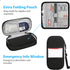 Insulin Cooler Travel Case with 2 Ice Pack, Water Resistant Insulated Diabetic Medication Organizer Carrying Bag with Extra Pouch for Insulin Pen ...