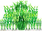 MyLifeUNIT Artificial Aquarium Plants, 13 Pack Plastic Seaweed Water Plants for Fish Tanks (Green)...