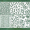 6 Pcs Large Flower Leaves Stencil for Painting Flourish Vine Wall Painting Spring Stencil Template 12 x 16 in Reusable DIY Wall Stencil and Metal ...