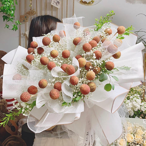 20 Sheet Gold Edge Flower Wrapping Paper, White Florist Bouquet DIY Craft Fresh Flower Bouquet Wrap Waterproof Floral Wrapping Gift Box Packaging ...