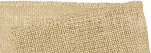 CleverDelights 6" Natural Burlap Ribbon - Wired Edges - 10 Yards - Jute Burlap Fabric...