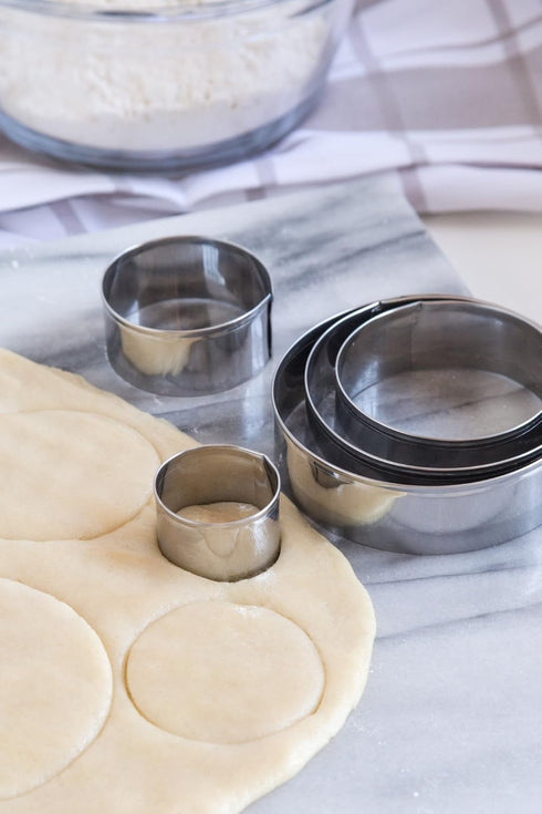 Fox Run - 3681 Fox Run, 1 x 4 x 4 inches, Circle Cookie Cutter Set...