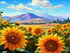 Pavemlo 5D Diamond Art Painting Kits for Adults Sunflower, Full Drill Diamond Art Sky Pictures Paint with Diamonds, DIY Cross Stitch Jewel Art Rhi...