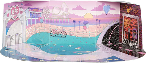 L.O.L. Surprise! LOL Surprise Furniture Sweet Boardwalk with Sugar Doll and 10+ Surprises, Doll Candy Cart Furniture Set, Accessories...