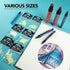 FW Mixed Media Paint Marker Nibs - 12 Replacement Pen Nibs Size 1-2 mm Round Tip for FW Paint Markers - Refillable Paint Pen Nibs for Use with Acr...