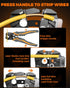 3-In-1 Self Adjusting Wire Stripper, Stripper/Cutter/Crimping Automatic Wire Stripper, 8 Inch Wire Stripper Tool for 10-24 AWG, Comes with Replace...
