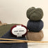3 Ball (Pack) La Mia Just Wool, Total 5.28 Oz. 100% Recycled Wool, Each 1.76 Oz (50g) / 126 Yrds (116 m), 3 Light DK, Khaki Green - LT005......