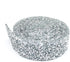 Dowarm 3 Yards Silver Rhinestone Mesh Wrap, Bling Trim for Wedding Party Decoration...