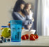 Reflo Smart Cup (Blue 2-Pack) Open Training Cup, Toddler Cup, No Suction 6oz, 360 Control-Flow, USA MADE Premium High-Impact Plastic...