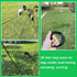 Heavy Duty Long Dog Leash 30 feet Long Leash for Dogs Outside, Reflective Long Dog Leash Long Line Dog Leash Check Cord Rope with Swivel Hook and ...