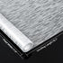 DOWELL Window Privacy Film, Frosted Glass Window Film, Non Adhesive Decorative Static Cling, Opaque Door Vinyl, UV Blocking Glass Sticker Covering...