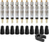 Square1 Presta Valve Core Kit -10 Universally Compatible Presta Valve Cores, 1 Presta Valve Core Removal Tool & 10 Presta Valve Core Caps - Presta...