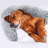 HOMBYS Extra Large Dog Pillow 35x6 Inches with Moldable Function for Latge & Medium Dogs, Soft Faux Fur Dog Neck Pillow for Anxiety Relief, Oversi...