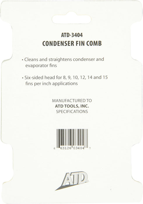ATD Condenser Fin Straightener...