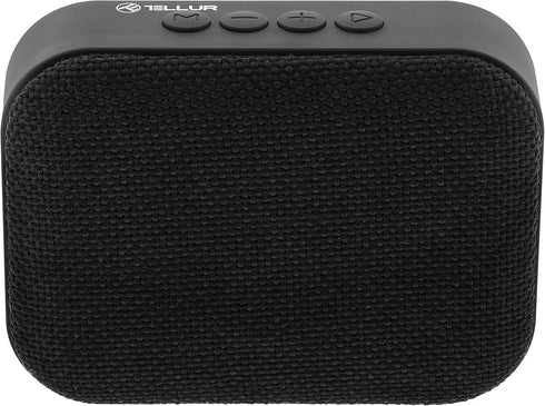 TELLUR Callisto Portable Bluetooth Speaker, Ultra Compact Fabric Design, FM Portable Radio Speaker, Hands-Free, USB, MicroSD/TF, MicroUSB Aux Port...