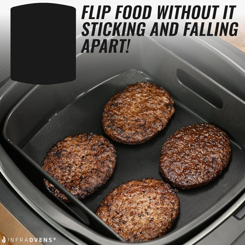 Air Fryer Reusable Liner Accessories for Ninja Foodi Grill 5-in-1 AG301, 4qt Ninja Foodi Accessories, Heat Resistant Liners, Food Safe, Easy Clean...