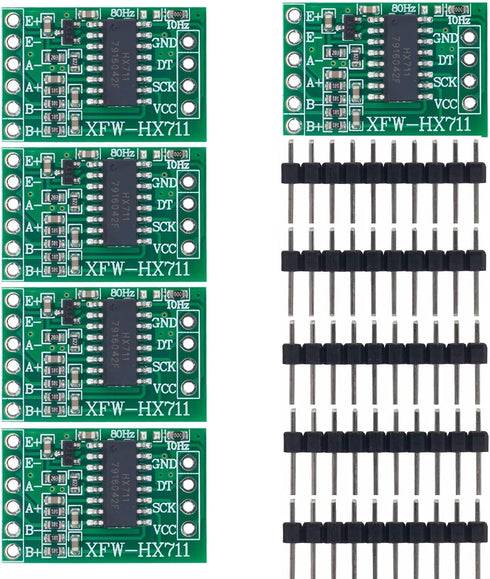 CHENBO(TM) 5 Pcs HX711 Weighing Sensor Dual-Channel 24 Bit Precision A/D Module Pressure Sensor...