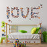 Amaonm® 60 Pcs 5 Packages Beautiful 3D Butterfly Wall Decals Removable DIY Home Decorations Art Decor Wall Stickers & Murals for Babys Bedroom Tv ...