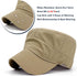 REDSHARKS Polyester Sport Logo Water Resistant Military Caps for Men Quick Dry Cadet Hats for Women Army Cap Flat Top Dad Hat...