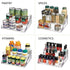mDesign Plastic Kitchen 3-Tier Spice Rack Holder, Storage Organizer for Cabinet, Counter, Pantry, Shelf, Hold Spices, Seasoning, Jars, Canned Food...