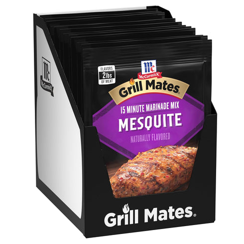 McCormick Grill Mates Mesquite Marinade Mix, 1.06 oz (Pack of 12)...