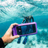 CaliCase Universal Waterproof Floating Phone Pouch - IPX8 Waterproof Floating Phone Case with Lanyard for iPhone X-15/ S20-S24/ Pixel 4-8 - White...