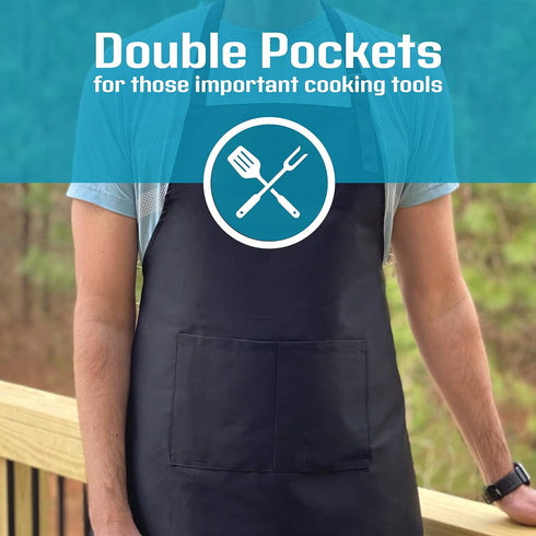 Don't Worry Apron - Funny BBQ Grill Apron for Men & Dad...