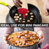 Bahoki Essentials Pancake Pen - Easy-Squeeze Batter Dispenser with Drip-Free Silicone Nozzle...