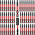51Pieces T10 Impact Tough Magnetic Screwdriver Bit Set, 1 In. #10 Torx Head Power Bit Set, S2 Alloy Steel T10 Star Bit with 1Pcs Impact Bit Holder...