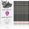 12 Pieces Charcoal Pencils Drawing Set - Super Soft,Soft,Medium and Hard Charcoal Pencils for Drawing,Sketching,Shading,Blending,Portrait...