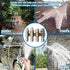 4 GPM Pressure Washer Nozzle,J Rod Tip Water Cleaning Soft Wash Nozzle kits,4 Way Jrod Washing Tip Holder,1/4" Quick Connect 0° 25° 40°...