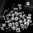 Dilunave 240 Pieces Large Sew on Rhinestones Clear Glass Crystal Gems Diamond Stone Metal Back Prong Setting Crafts Mix Shapes Claw for Jewelry, C...