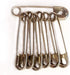 500-Pack Small Safety Pins (1-1/16 Inch, Silver) – Rust-Resistant Pins for Clothing, Diapers, Sewing, Hijabs, Laundry & Crafting...