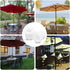 2Pcs Patio Table Umbrella Hole Ring Plug, Pool Umbrella Sleeve Stabilizer Cone Wedge, Silicone Umbrella Table Ring Hole Insert for 2-2.5 Inch Tabl...