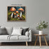 Posterizer 1 pcs-cute mushrooms in the wild-oil painting style 3-Floral & Botanical Art-Landscape & Nature Art-Decor for Home & Office- unframed w...