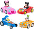 Mickey Mouse Diecast Vehicle 4-Piece Set, Packaging Styles May Vary, Officially Licensed Kids Toys for Ages 3 Up, Amazon Exclusive...