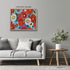 Posterizer 1 pcs-beautiful dainty flower in oil painting style 6-Floral & Botanical Art-Landscape & Nature Art-Decor for Home & Office- unframed w...
