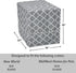New World PeT Products Dog Crate Cover Featuring Teflon Fabric Protector, Dog Crate Cover Fits Midwest 24-Inch Dog Crates, Light Gray Designer Pat...
