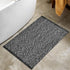 Boho Bathroom Rug,2'x3'Black Cream Entryway Rug Cotton Farmhouse Front Door Mat Machine Washable Throw Rug Reversible Kitchen Floor Mat for Bedroo...